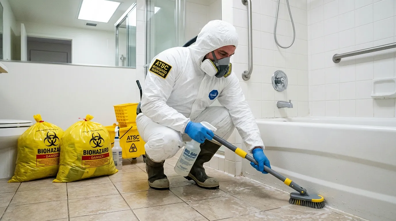 Decontamination equipment deployed for Blood Cleanup in La Porte